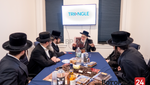 Photo Gallery: Kevias Mezuzah in the new Office of Triangle Media in Boro Park