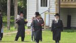 Rabbi Yitzchok Twersky Visits Camp Toldos Yakov Yosef Skver