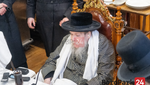 Photo Gallery: Yurtzeit Of Reb David of Lelov Zy"u By the Lelov Rebbe