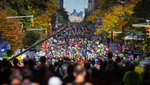 New York City Marathoners Race through all Five Boroughs, Sunday Morning