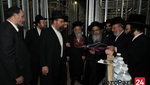 Photo Gallery: Satmar Rebbe visits the Construction of the new Mikvah in North Miami, Florida